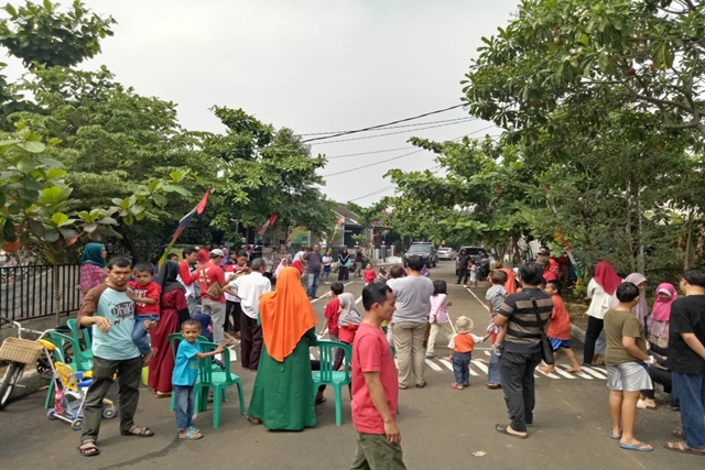 Gempita Perayaan HUT RI ke-74 di Griya Pondok Rajeg, Cibinong